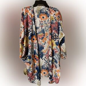 Shein Summer Floral Kimono-XL